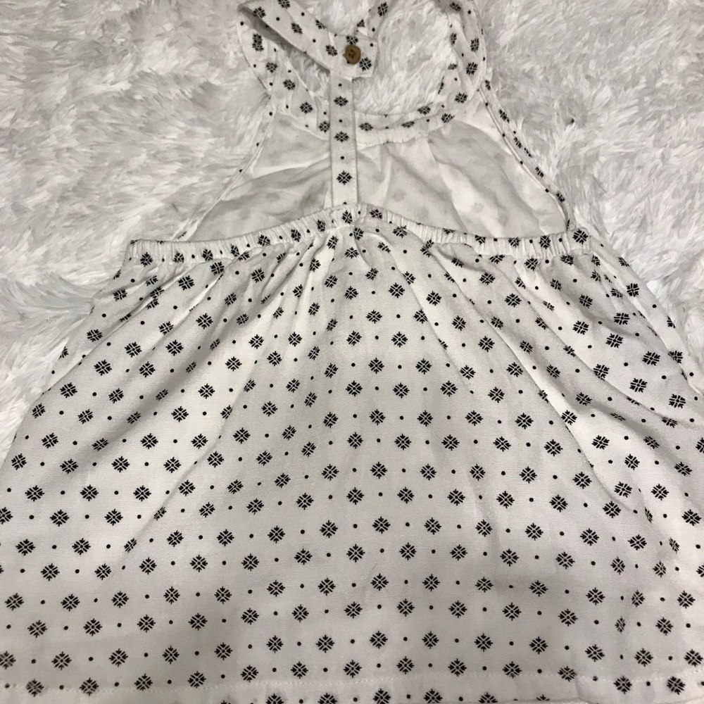 Old Navy Black and White Top size 5 - Picture 3 of 5